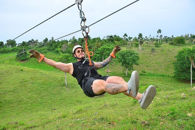 Zipline Xtreme Punta Cana 8 Lines and Hanging Bridge Adventure - The jungle bridge changes the pace