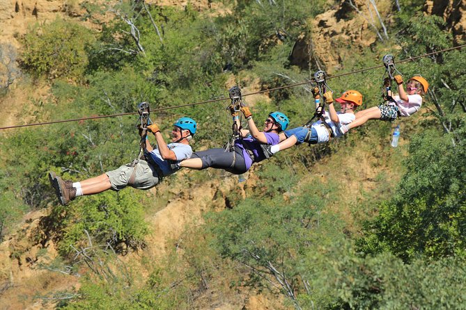 Ziplines Adventure – The Fastest & Best ones Crossing the Canyon - The views, the canyon bridge, and the wider park