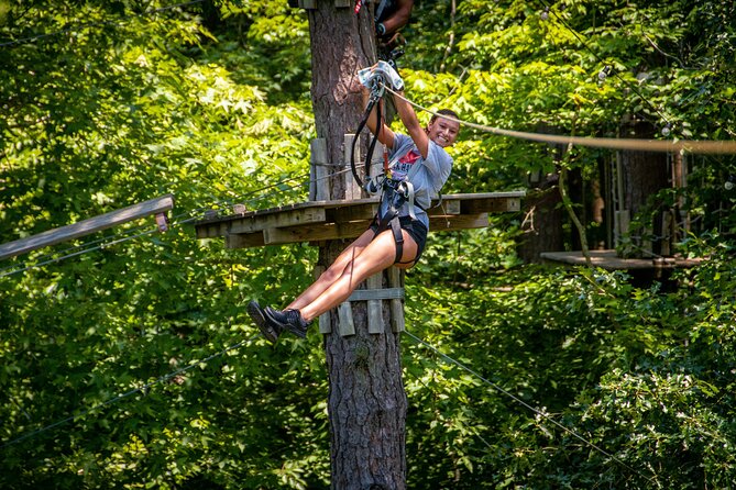 Ziplining and Climbing at The Adventure Park at Virginia Aquarium - Is $64 a fair price?