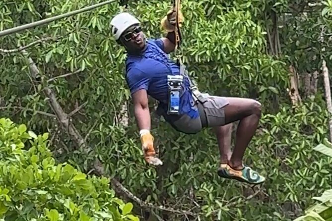 Ziplining and Dunn's River falls Combo from Montego Bay. - Key points at a glance