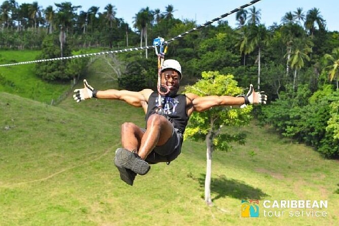 Ziplining from Punta Cana - Unique Carbon Fiber lines in Punta Cana - Key points to know before you book