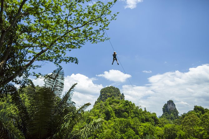 ZONE A PACKAGE Zipline Adventure - The views from the 250-meter canopy line